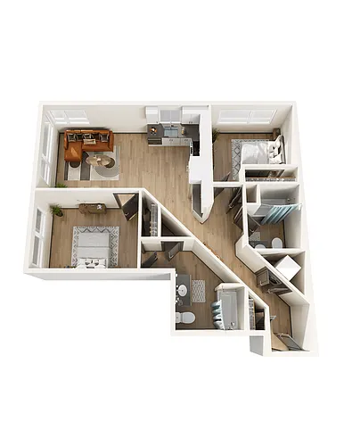 Floor plan D1