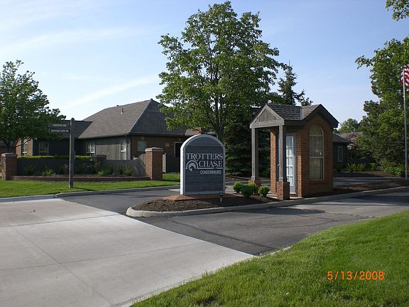 Entrance to condominium complex