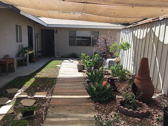 entrance to front of home