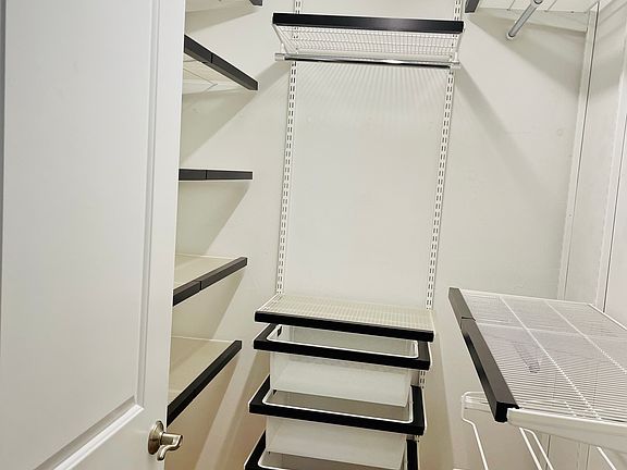 customized master closet
