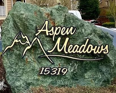 Aspen Meadows Entry Stone