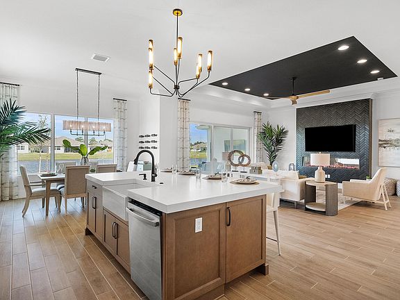 Kitchen to Great Room Dining Seraphina 23