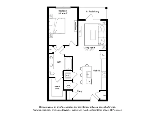 Floor plan A3 ALT 1