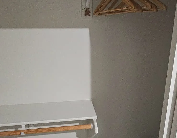Bedroom 1 closet.