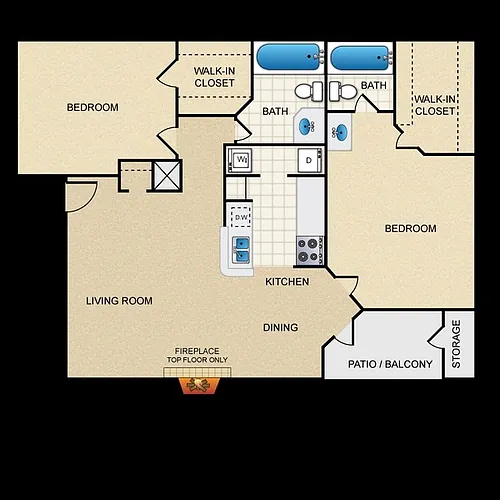 Floor plan Plan G
