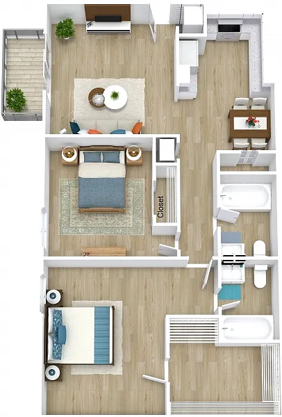 Floor plan B2