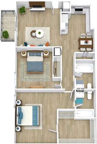 Floor plan B2