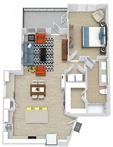 Floor plan Highland