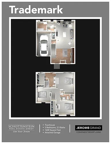 Floor plan Trademark Townhome