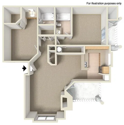 Floor plan Goldenwood-D