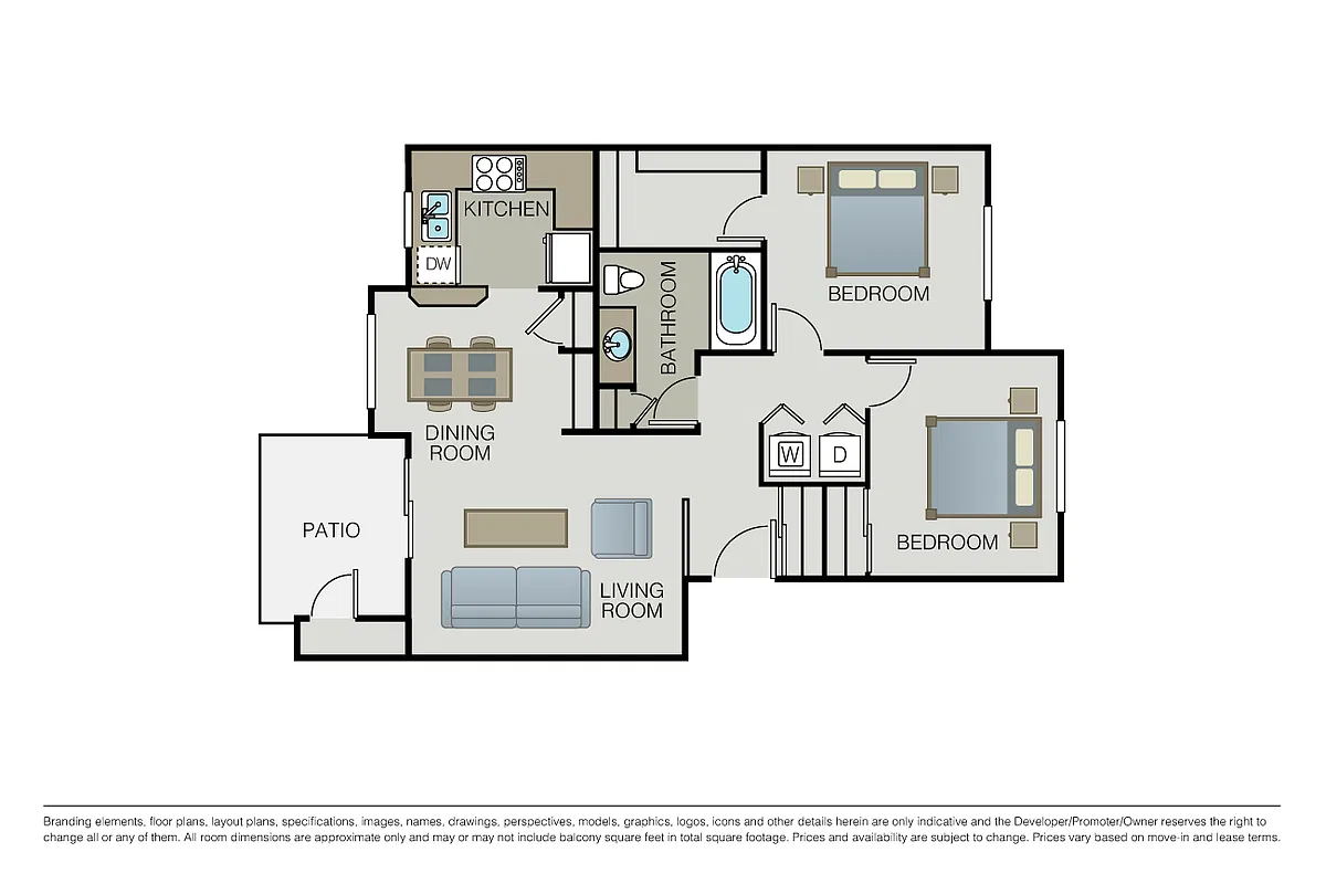 Floor plan Plan 2A