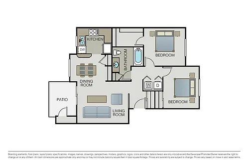Floor plan Plan 2A