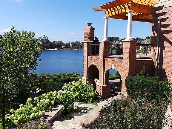 Terraced Path to Lake