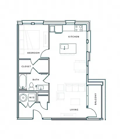 Floor plan 1G