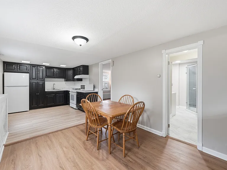 Dining Room with Kitchen and Full Bath Entrances