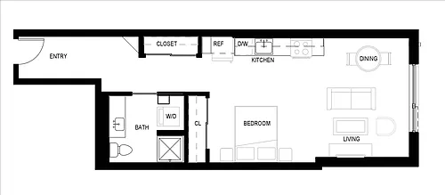 Floor plan S - S1P