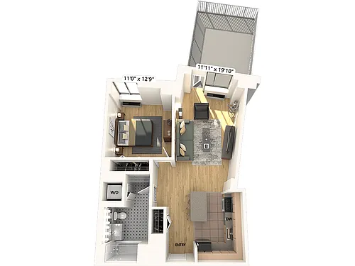 Floor plan A6-312