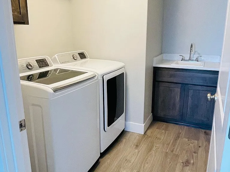 Laundry Room next to Master Bedroom