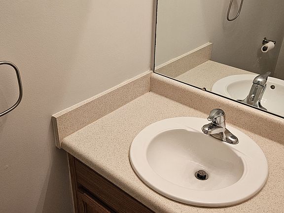 Powder room on main floor