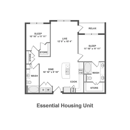 Floor plan B2.P8