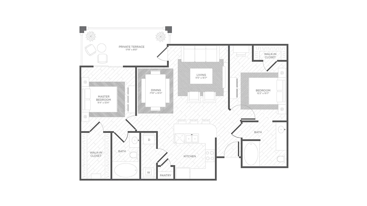 Floor plan B1-Marina