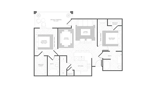 Floor plan B1-Marina