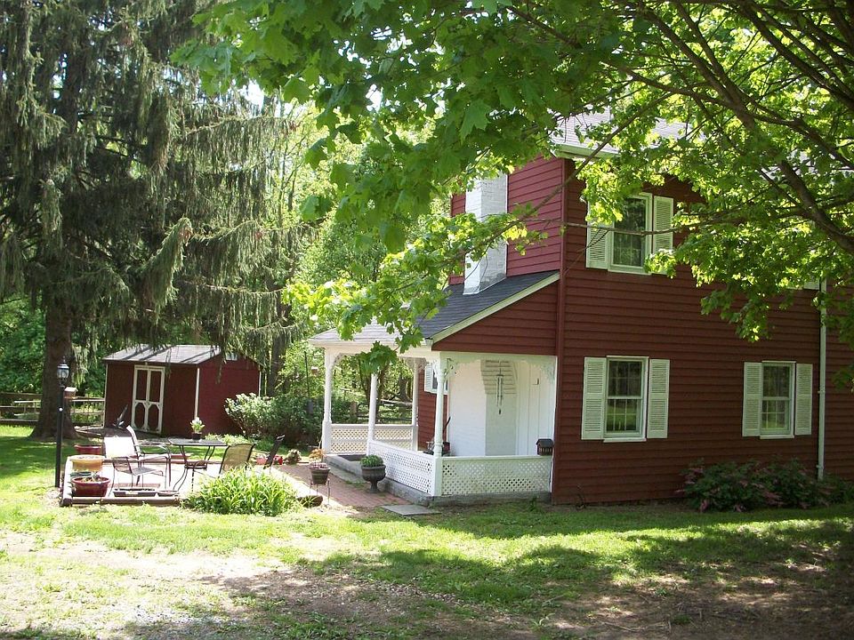 Back porch and yard