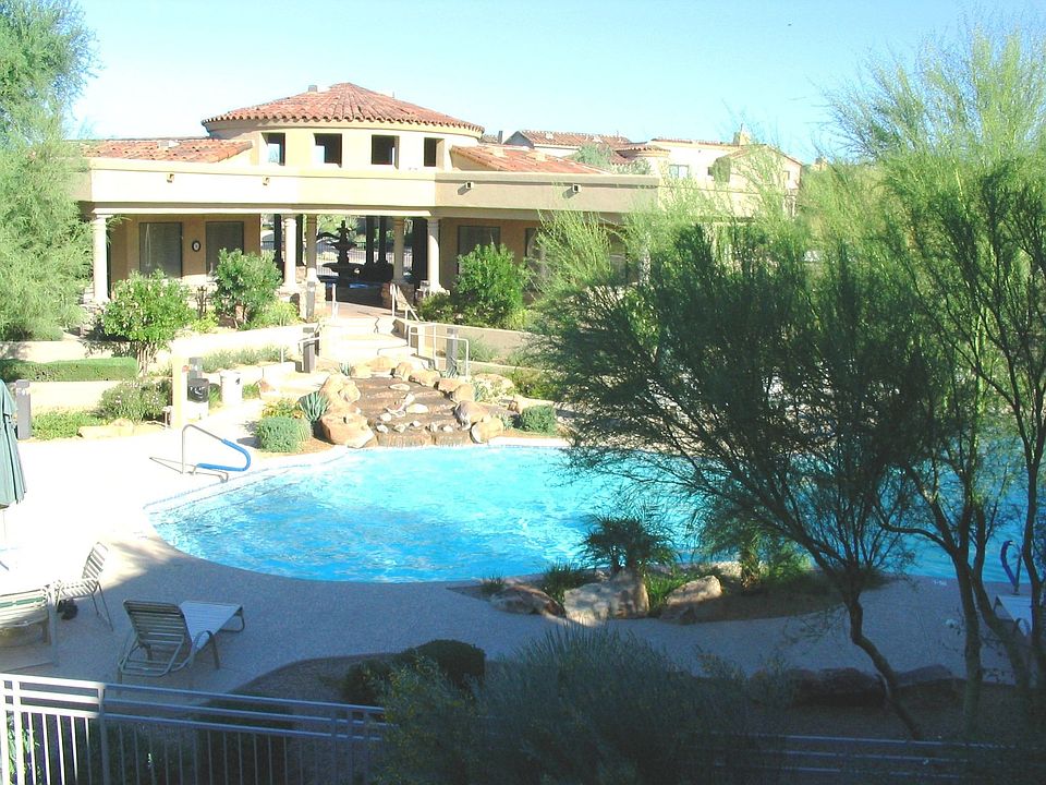View of pool and clubhouse from master balcony
