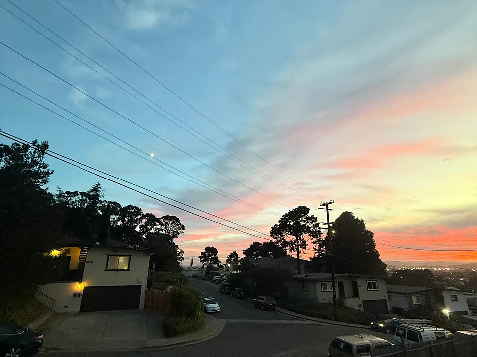 views from outside the unit (before entering)