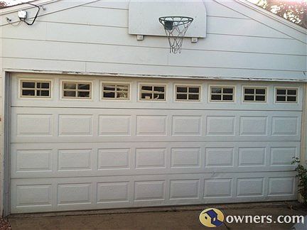 Large 2 car garage