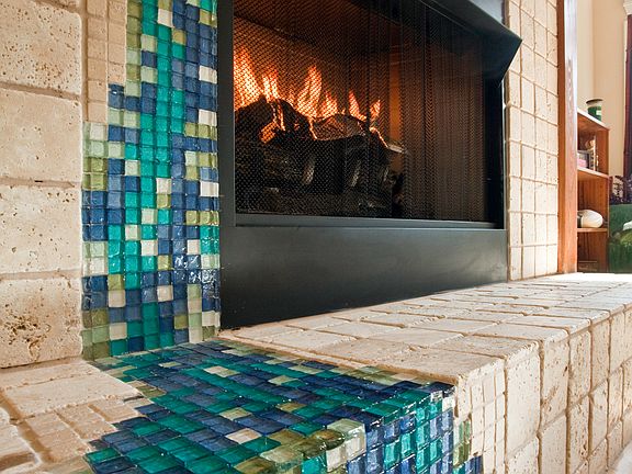 Fireplace Waterfall