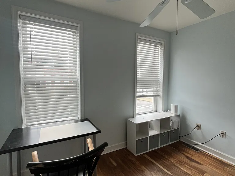 Second floor front bedroom with walk-in closet. Previously used as an office.