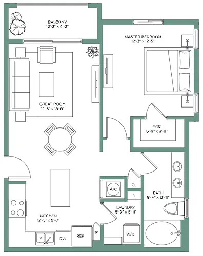 Floor plan Copperhead