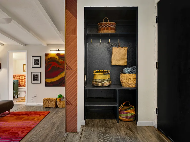 Entry way closet
