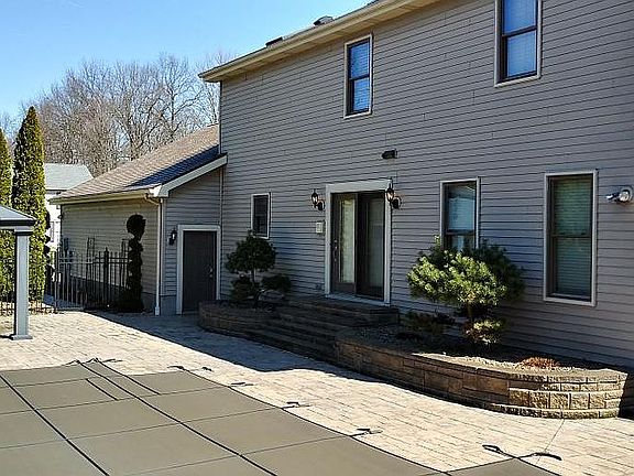 Back yard with pool & gazebo