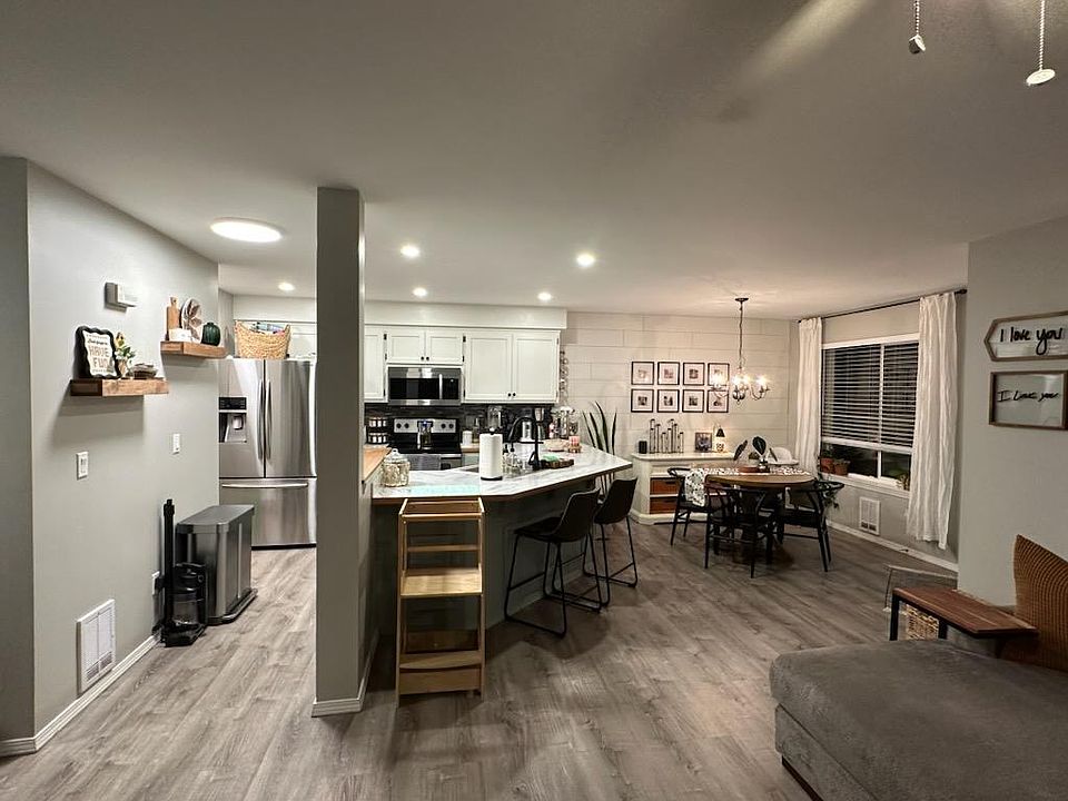 Kitchen and dining room