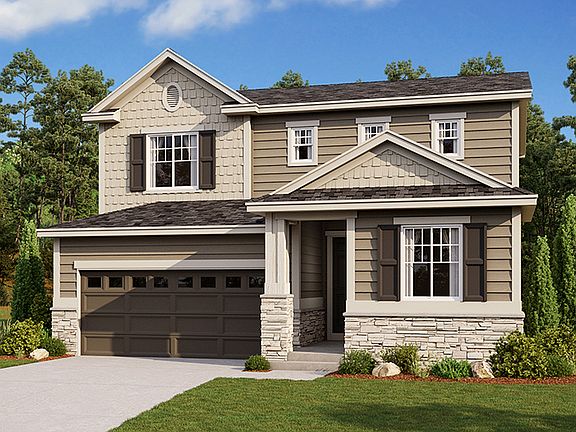 The Citrine - Elevation B Contemporary