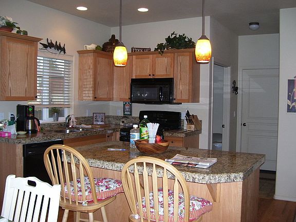 Kitchen with island