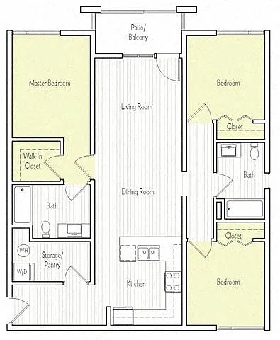 Floor plan 183G 3X2