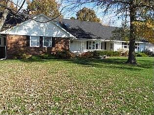 Front View of treed yard