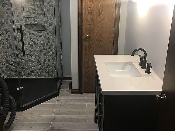 Remodeled bathroom 2018