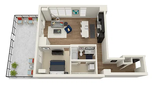 Floor plan Forty One