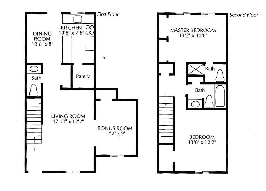 Floor plan The Hampton
