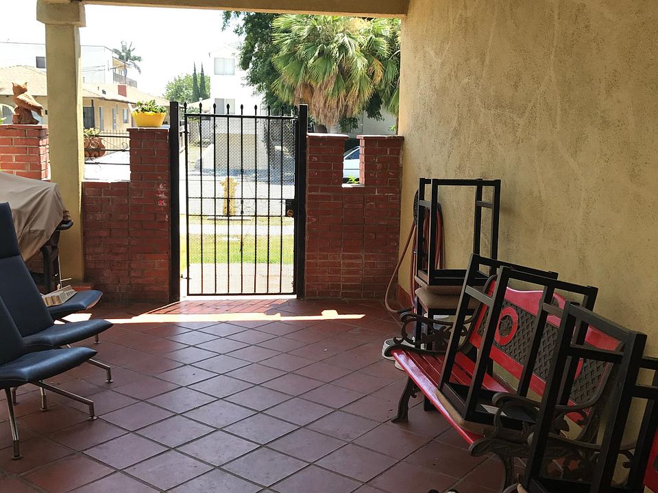 main entrance from the street.