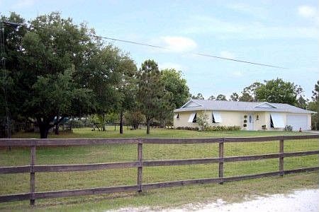Some of the front yard and home.