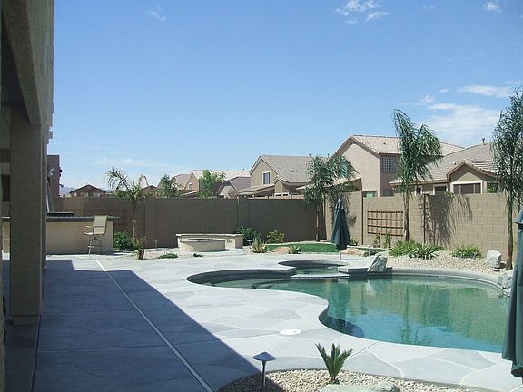 Backyard facing to the west
