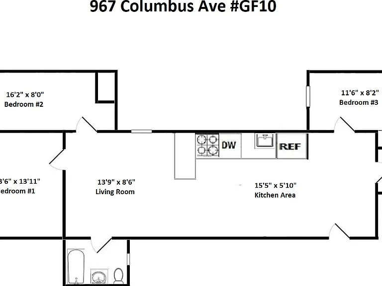 967 Columbus Ave #GF10 — Photo 2