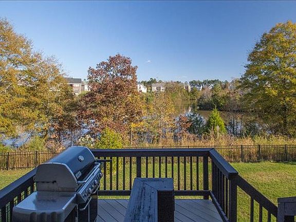 Grilling station just off screened porch