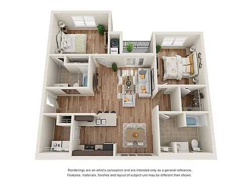 Floor plan B1-80B