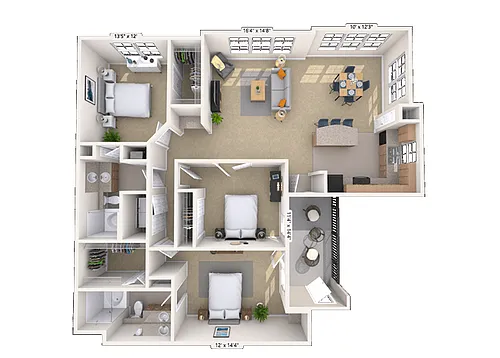 Floor plan Laurent